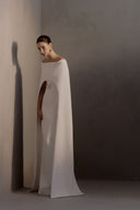 HA THANH VIET • Legacy Draped Maxi Dress in Premium Poly Knit