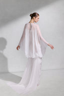Genus Draped Lace Georgette Maxi Dress for women, fromARTI, The Viet Concept 