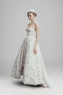 Luminescent Weave Tulle Maxi Dress for women, from LINH DOAN, The Viet Concept 