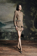 Bronze Hourglass Metallic Tweed Tailored Jacket for women, from HOBB, The Viet Concept 