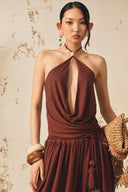 Veloura Sculpt Knit Halter Top for women, from XITA, The Viet Concept 