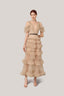 Soleil V-Line Neck Tulle Dress for women, from Calista, The Viet Concept
