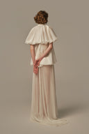  Nuage Ivory Voile Lace Evening Gown for women, from POEM, The Viet Concept
