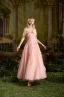 Aurelia Shimmering Tulle Organza Couture Gown for women, from MADDY HATES ROSE, The Viet Concept