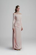 Pink Serinna Maxi Dress for women, from Calista, The Viet Concept 