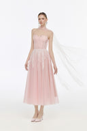 Naomi Celestial Swarovski Mesh Gown for women, from JOSEPHINE, The Viet Concept 