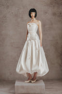 WHITE PLAN • Lumi Embellished Taffeta Ball Gown