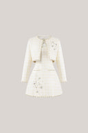 Cream Opaline With Mini Dress And Blazer for women, from Calista, The Viet Concept 