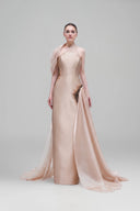 Leilani Crystal Halter Royal Taffeta Gown for women, from 21SIX, The Viet Concept