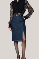 Livia Straight See-Through Lace Shirt for women, from HOBB, the Viet Concept 
