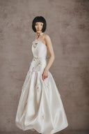 WHITE PLAN • Lumi Embellished Taffeta Ball Gown