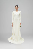 Ivory Imogen Maxi Dress for women, from Jenny K Tran, The Viet Concept