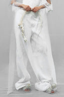 DAS LA VIE • Lumière Textured Relaxed Wide-Leg Pants - The Viet Concept