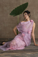 AN HERITAGE • La Joconde de l’Orient Chiffon Gown Set