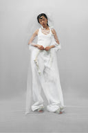 DAS LA VIE • Lumière Textured Relaxed Wide-Leg Pants - The Viet Concept