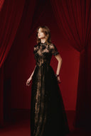 Yedda Celestial Lace High-Neck Evening Gown for women, from JOSEPHINE, The Viet Concept