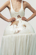 Mother-Of-Pearl Bloom Couture Gown for women, from DAS LA VIE, The Viet Concept 