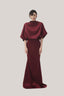  Red Velvet Xuan Di Straight Batwing Sleeved Satin Top for women, from TINH, The Viet Concept 
