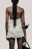 Whale Halter Sleeveless Chiffon Mini Dress for women, from DAS LA VIE, The Viet Concept 