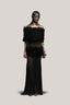 Snapper Sheath Flower Applique Chiffon Floor Length Dress for women, fro m DAS LA VIE, The Viet Concept 