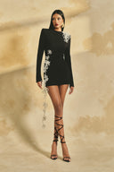 Rosalie 3D Crystal Mini Cocktail Dress for women, from L'SCARLETT, The Viet Concept
