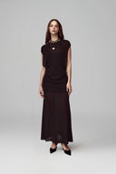 Black Amariel Maxi Dress for women, from POEM, The Viet Concept