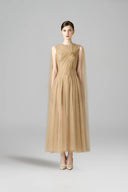 ROSEE de MATIN • Heart Gold Midi Dress
