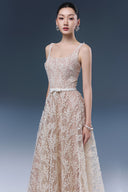 Rika Lace A-Line Maxi Dress for women, from JOSEPHINE, The Viet Concept 