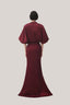  Red Velvet Xuan Di Straight Batwing Sleeved Satin Top for women, from TINH, The Viet Concept 