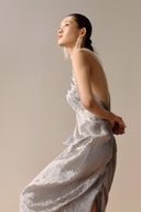 LECIA • Éclat Silver Karl Mayer Evening Gown