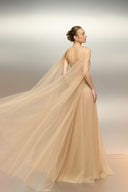 Aqahwan Pearl-Embellished Tulle & Lace Corset Evening Gown for women, from 21SIX, The Viet Concept