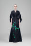 Lily Noir - Sculpted Elegance Black Evening Dress for women, from Tiny Ink, The Viet Concept
