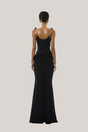 Black Sok Vy Maxi Dress for women, from Huelley Rose, The Viet Concept 