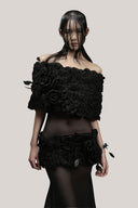 Snapper Sheath Flower Applique Chiffon Floor Length Dress for women, fro m DAS LA VIE, The Viet Concept 
