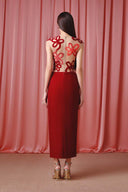 Ethereal Crest Cape Gown for women, from DO LONG, The Viet Concept 
