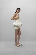 Aurora Sprout Sculpted Corset Mini Dress for women, from DAS LA VIE, The Viet Concept