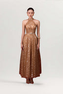 Helen Étoile Embellished Halter Gown for women, from JOSEPHINE, The Viet Concept 