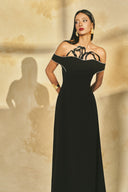 Fleur de Cristal Off-Shoulder Maxi Gown for women, from L'SCARLETT, The Viet Concept