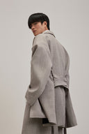 CAOSTU • Che Cho Coat Wide Cotton - The Viet Concept