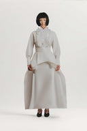 Kaia Lustrous Kate & Taffeta Couture Skirt Set for women, from WHITE PLAN, The Viet Concept 