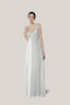  White Elodie Long Dress for women, from DORO, The Viet Concept 
