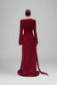 Elenor II Long Sleeve Maxi Dress for women, from Jenny K Tran, The Viet Concept 