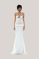 White Sok Vy Maxi Dress for women, from Huelley Rose, The Viet Concept 