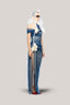 Kaiser Sheath Side Slit Mesh Spandex Maxi Dress for women, from Das La Vie, The Viet Concept 