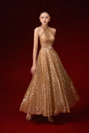 Helen Étoile Embellished Halter Gown for women, from JOSEPHINE, The Viet Concept 