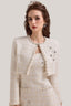 Cream Opaline With Mini Dress And Blazer for women, from Calista, The Viet Concept 