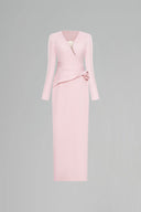 Pink Velisse Maxi Dress for women, from CALISTA, The Viet Concept 