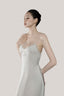  White Elodie Long Dress for women, from DORO, The Viet Concept 