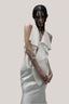Goby Halter Extended Flap Silk Top for women, from DAS LA VIE, The Viet Concept 