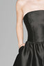 Black Evie Strapless Flared Mini Dress frow women, from HUONG, The Viet Concept 